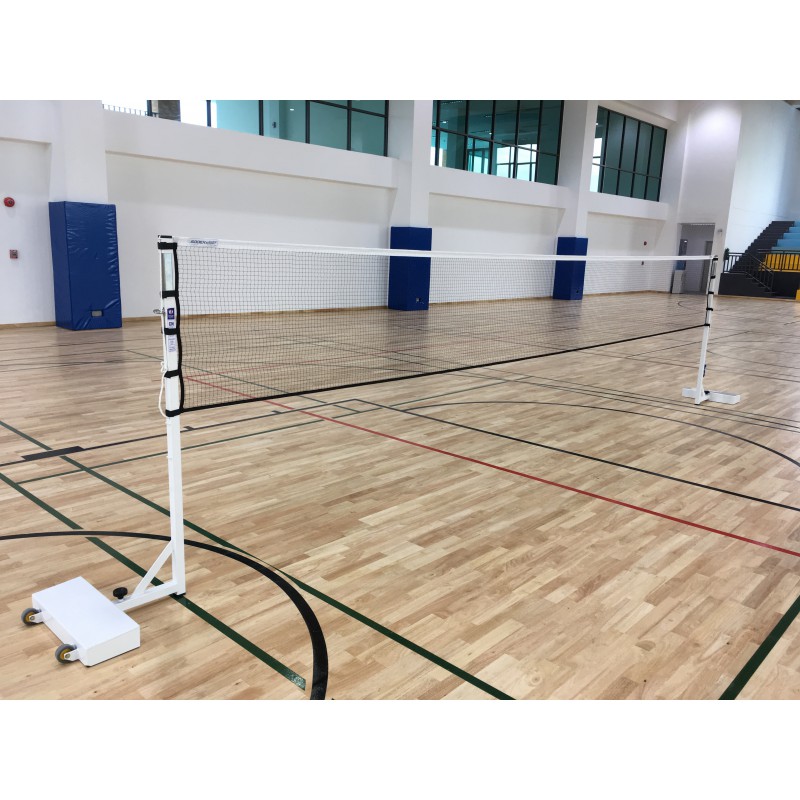 Poteaux et filet badminton FFBAD