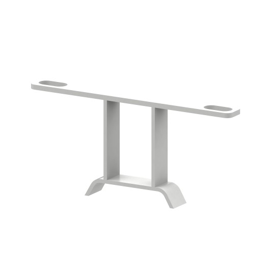 Pièces d'adaptation du contrepoids S12660/S12663 - barre arrière Ø 102mm pour un but