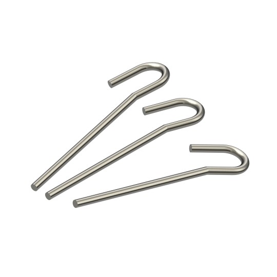 Jeu de 40 sardines pour filets sur pelouse naturelle