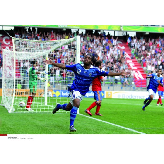 Filets de foot à 11 modèle ligue 1, TPE 4 mm, avec bande PVC, forme européenne