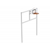 But multijeux hand/foot/basket en acier galvanisé carré de 80 x 80 mm sans arceau (fourreaux inclus)