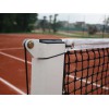 Poteaux de tennis à sceller acier galvanisé 80 x 80 mm