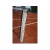 Poteaux de tennis à sceller acier galvanisé 80 x 80 mm
