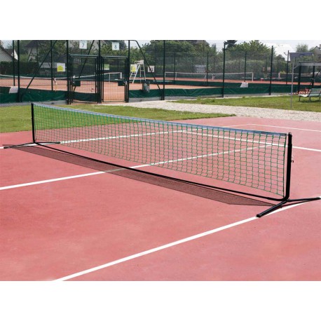 Poteaux de mini tennis mobiles en acier 4m
