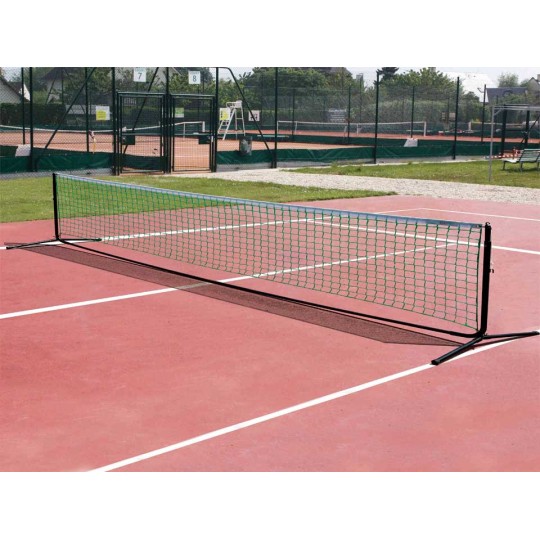 Poteaux de mini tennis mobiles en acier 6m