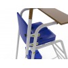 Chaise d'arbitre en acier galvanisé peinte