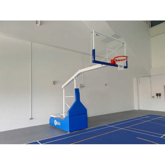 But de basket hauteur fixe - déport 1m20 hauteur de cercle 3m05. Sans protection. Sans contrepoids.