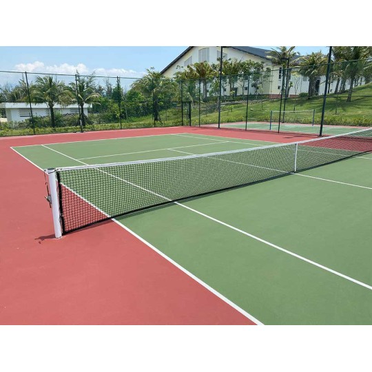 Filet de tennis 4 mm maille simple sans noeud