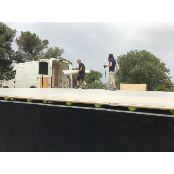 Plancher de danse amovible Aéris