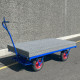 Chariot pour Dalle géante de moquette pour protection de sol sportif