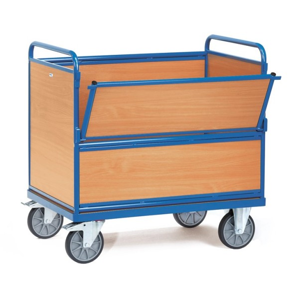 Chariot caisse en bois - FETRA