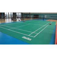 Sol sportif PVC Badminton - Taraflex BADMINTON