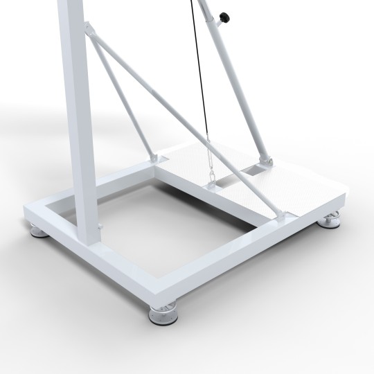 But de basket pliable - Hauteur de cercle 3,05 m (déport 1m20) ou 2,6 m (déport 0m60) - SODEX