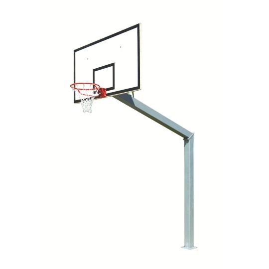 But de basket carré de 140 mm - Hauteur de cercle 3,05 m sur platine - SODEX